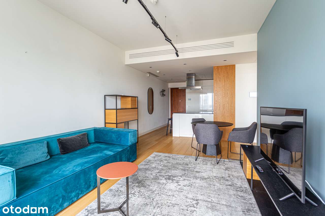 Apartament na Złotej 44 z przepięknym widokiem na Warszawską Wolę - Pełny obrazek: 2/6