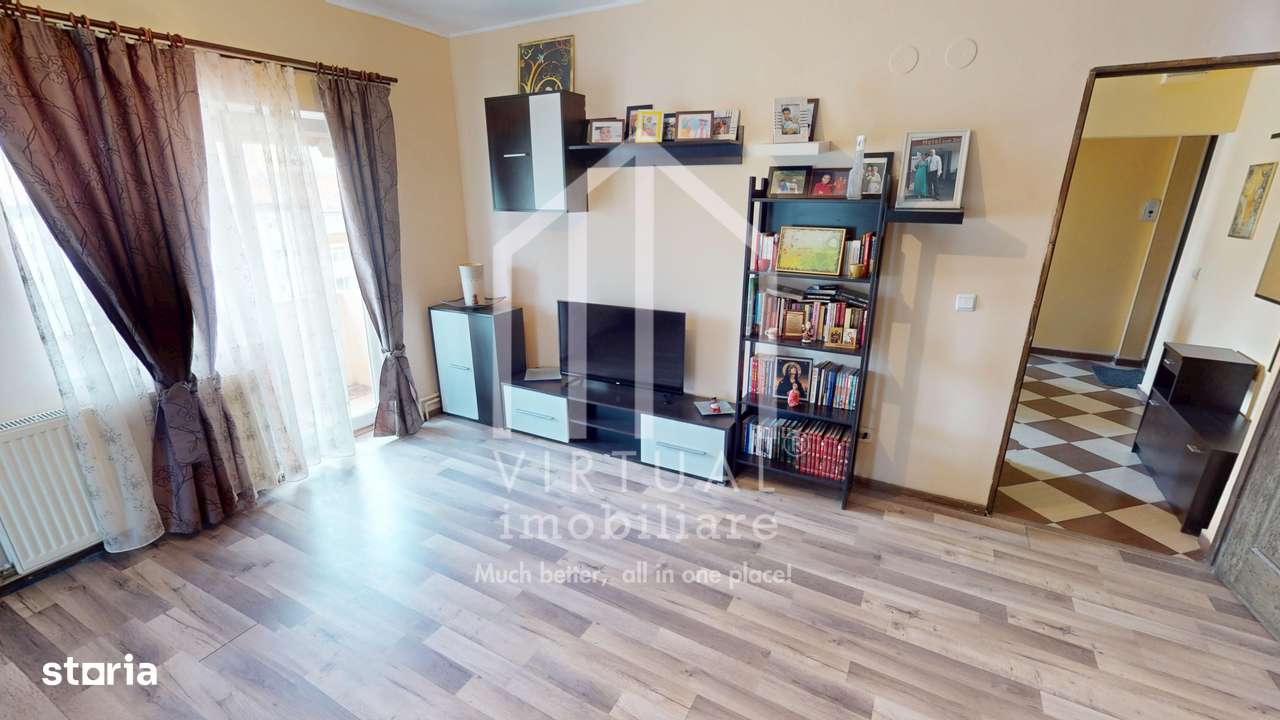 Apartament tip mansarda de vanzare in Sibiu 4 camere 89mp Vasile Aaron - Imagine principală: 4/13