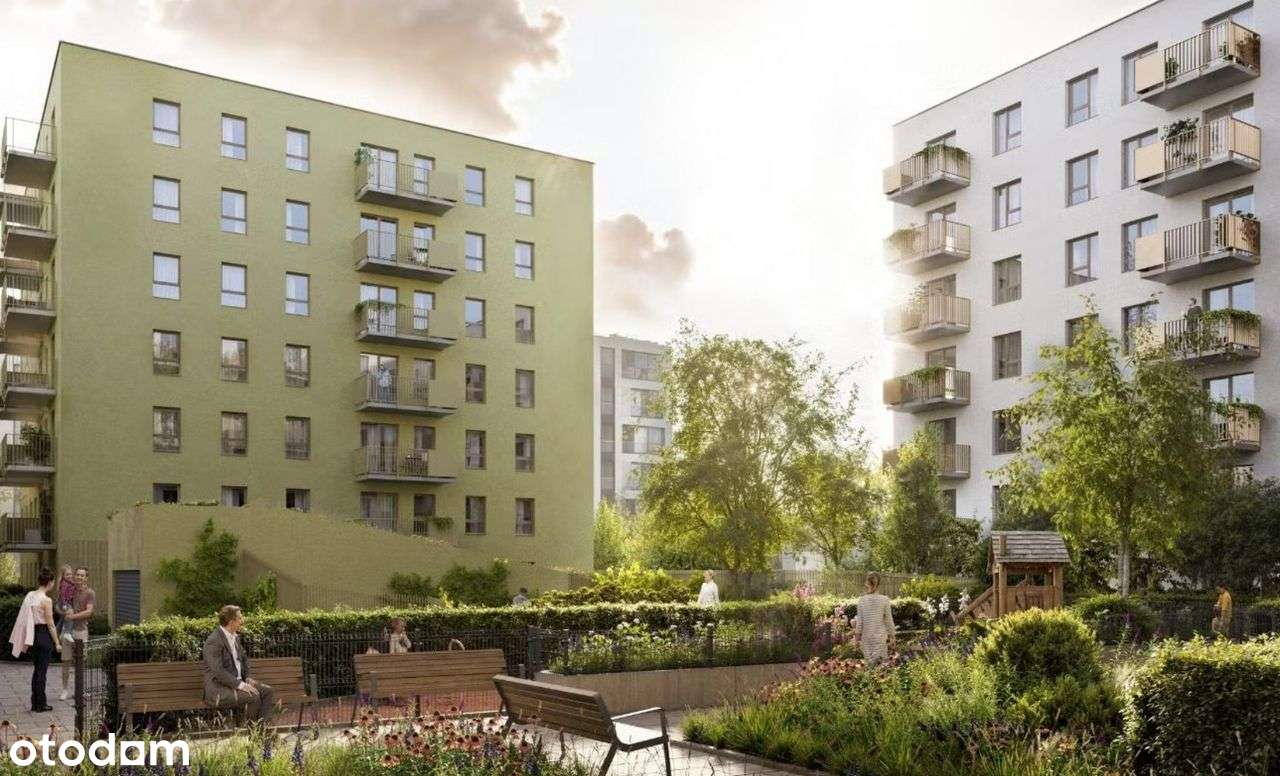 Mieszkanie 57m² |3 pokoje| 4 piętro | stan deweloperski BEZ PROWIZJI-0