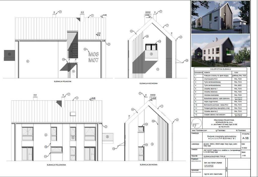 Działki budowlane z projektem architektonicznym - Pełny obrazek: 5/13
