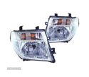 FARÓIS OPTICAS PARA NISSAN NAVARA PICK-UP 05-08 E PATHFINDER - 1