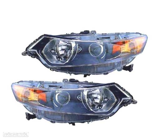 FARÓIS OPTICAS XENON PARA HONDA ACCORD 08-10 - 1