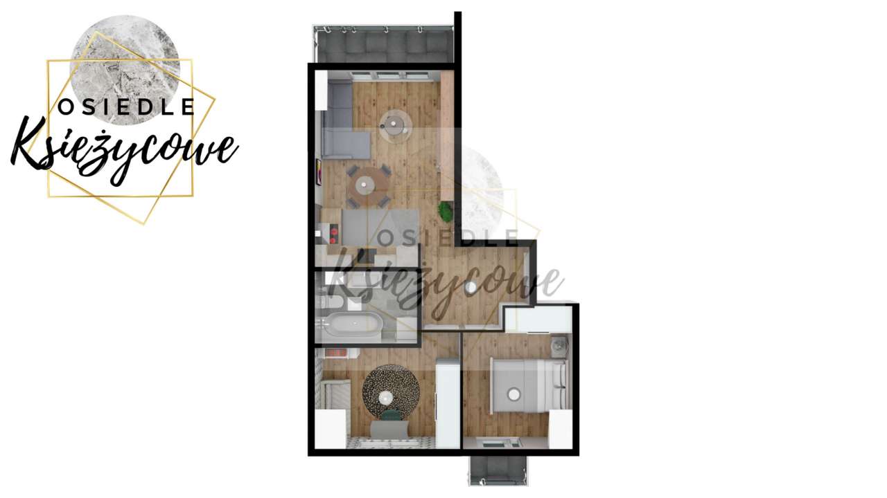 Nowe, komfortowe Mieszkanie w Siechnicach! - Pełny obrazek: 2/8