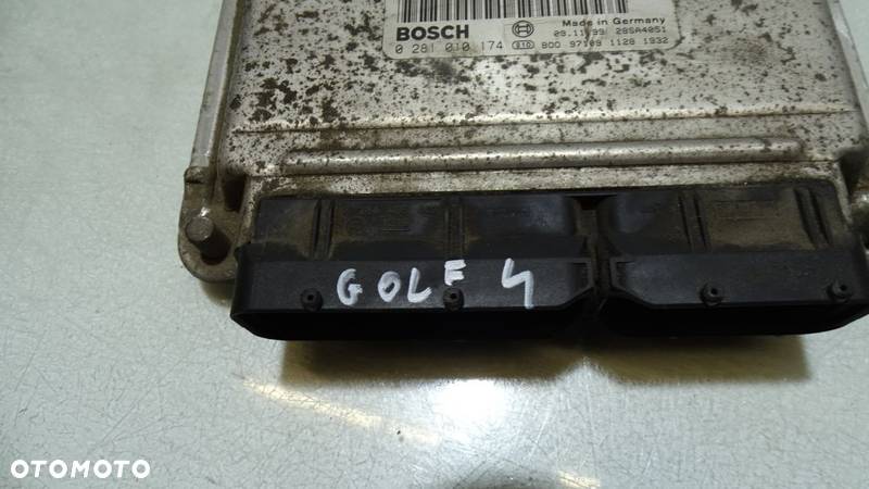 KOMPUTER SILNIKA VOLKSWAGEN GOLF IV 038906012BF 0281010174 - 3