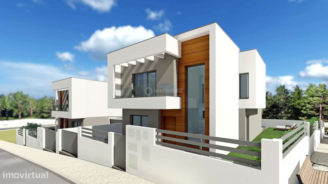 Última oportunidade! Moradia T4 nova com piscina, jardim e ótima expos-5