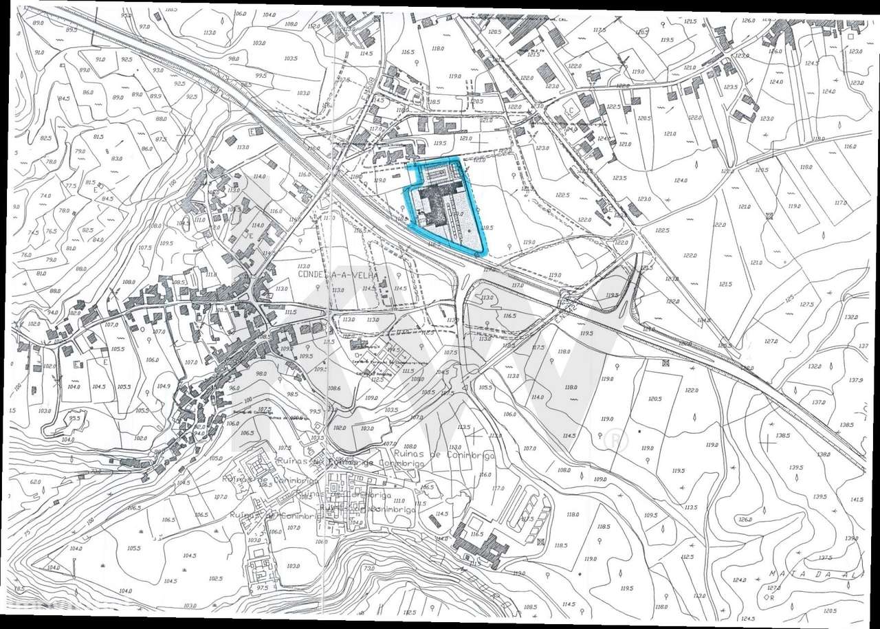 Terreno para construção, com quase 16.000m2 no IC 3 junto à entrada da - Grande imagem: 2/7