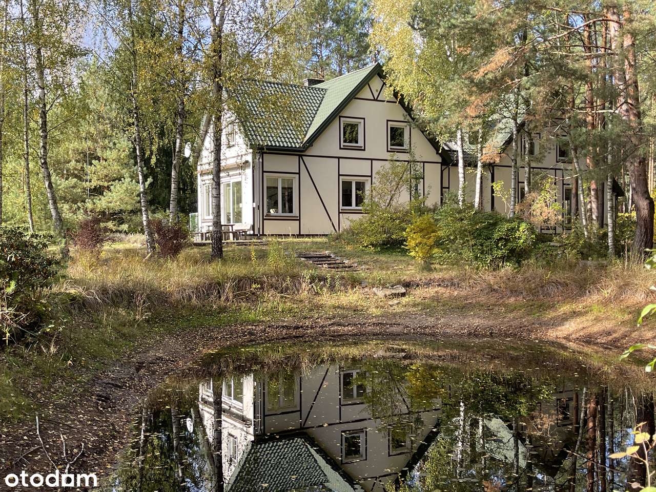 Posiadłość pod Warszawą z Basenem, własnym lasem i jeziorem.-10