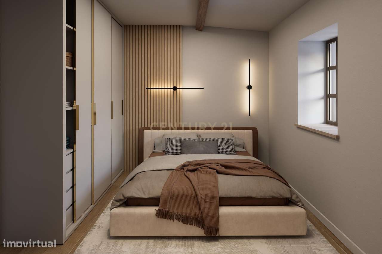 Moradia T2 Recuperada | Alma Rústica & Conforto Moderno-6