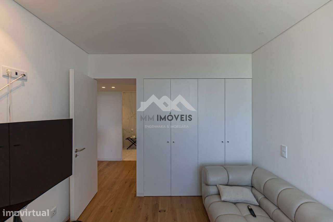 T3 Luxo Último Piso | Leça da Palmeira | Vistas de Mar | Varanda a Poe-18