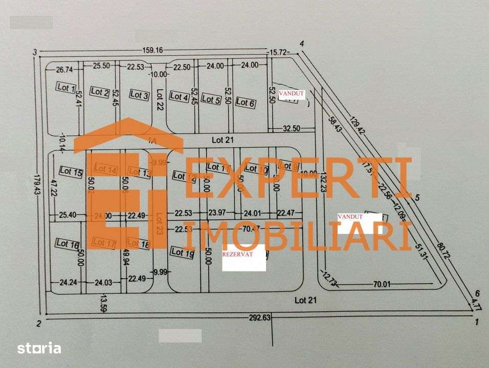 18 loturi de teren intravilan situat in zona SERE- VIILE NOI - Imagine principală: 3/7