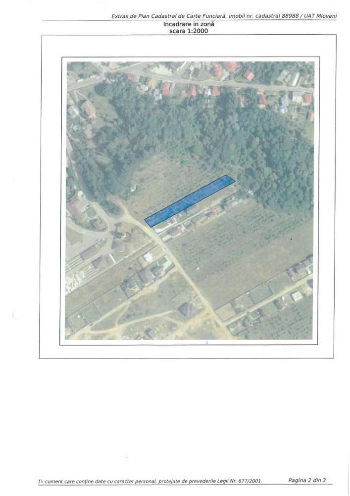 Teren Intravilan Mioveni, Str. Egalitatii, 2.000 mp, la asfalt - Imagine principală: 5/5