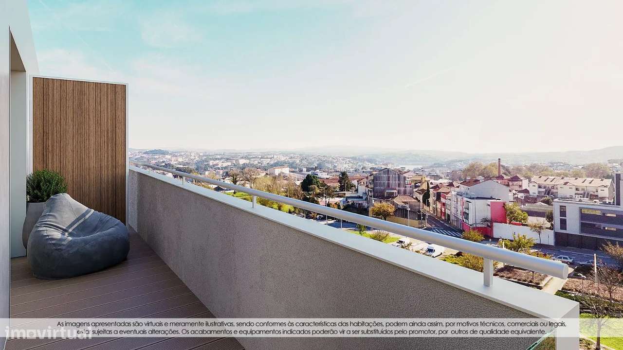 Apartamento T1 - Praça das Flores, Antas-8