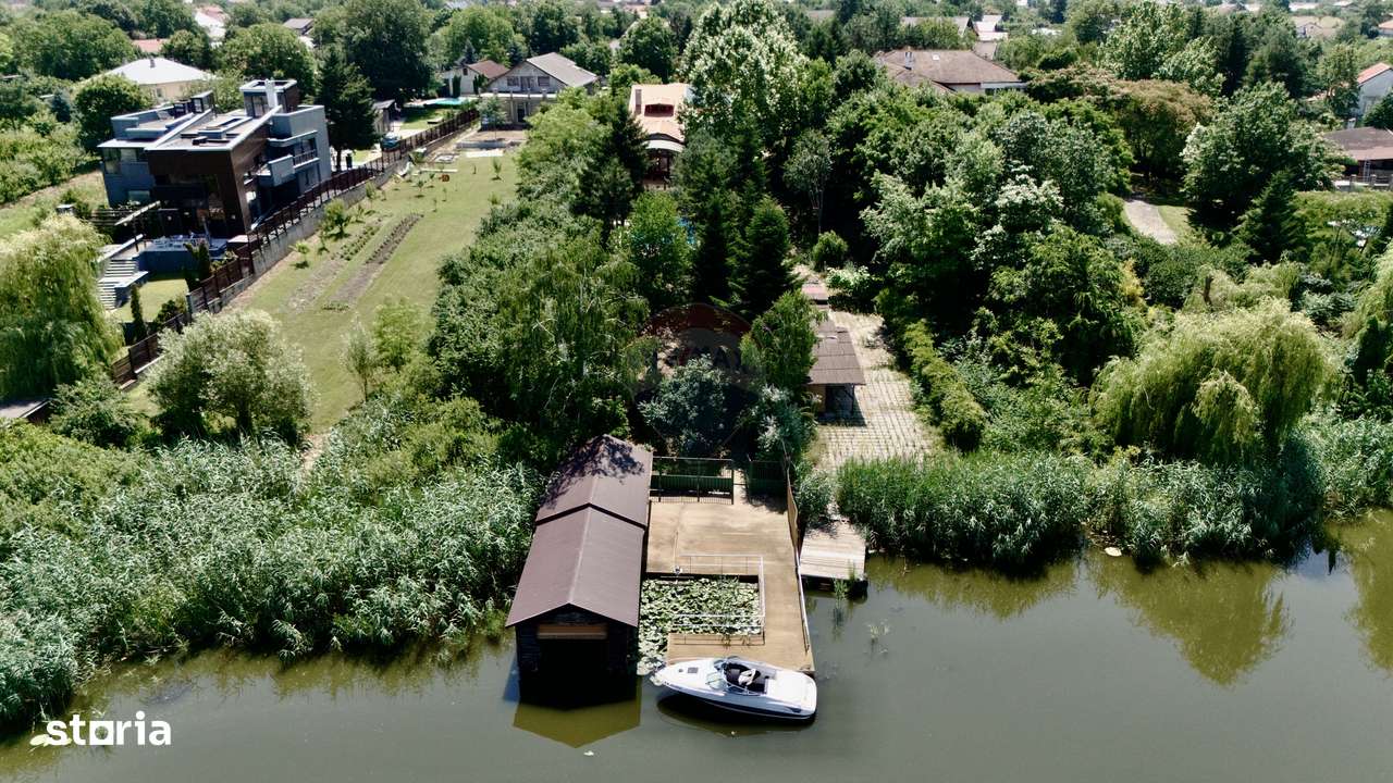 Casa/Vila Premium de vanzare Lacul Snagov / ponton / piscina / barca-4