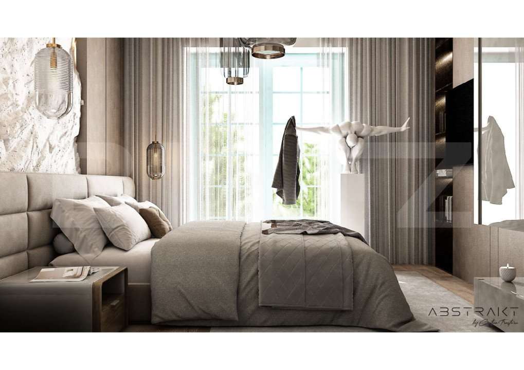 Vila 4 camere in ansamblu de case insiruite, 144mp, Otopeni-13