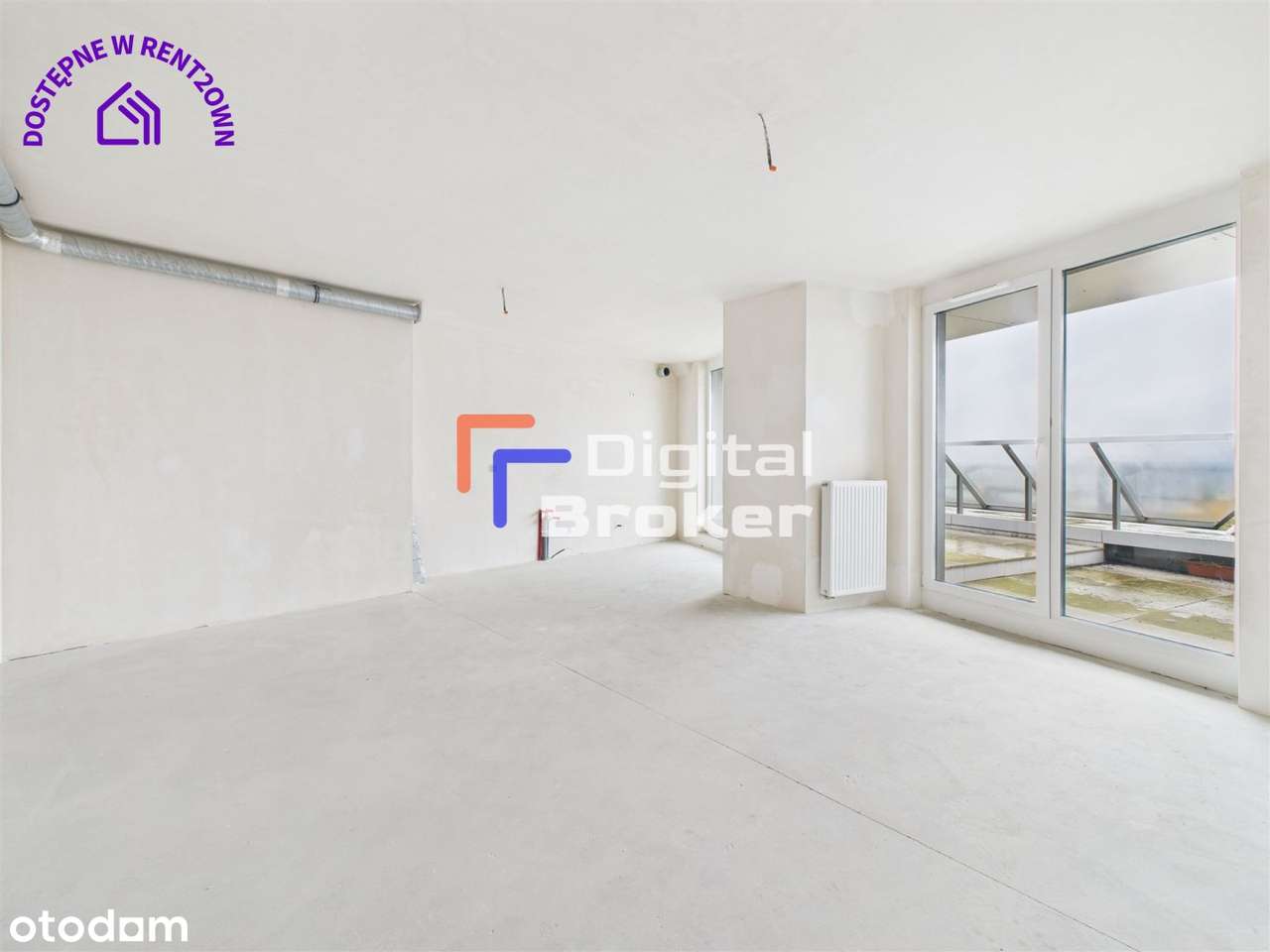 Widokowe, ciche, 3pok + garaż + 28m taras i balko - Pełny obrazek: 2/15