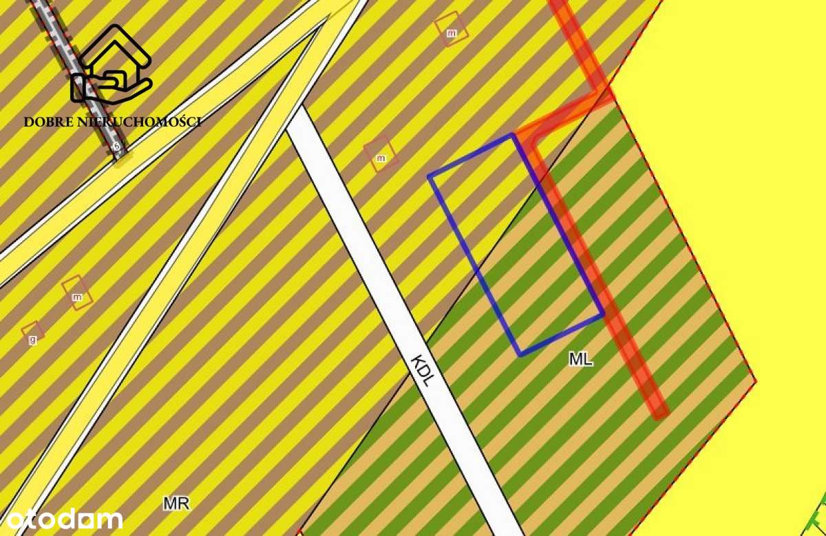 Budowlana 26 arów blisko lasu - 15 km od Lublina - Pełny obrazek: 4/5