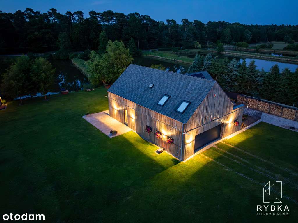Zjawiskowy dom ze stawami tuż przy lesie - Pełny obrazek: 4/20
