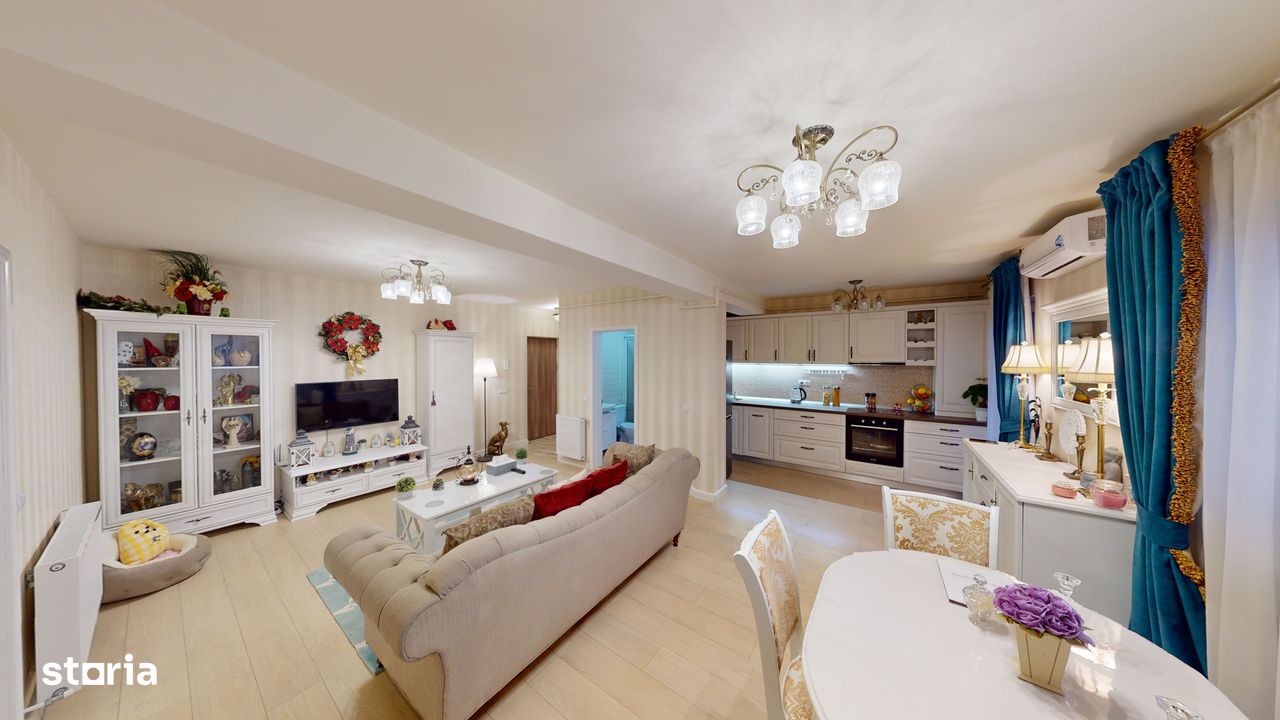 Apartament de vanzare in Sibiu cu 3 camere, mobilat si utilat modern