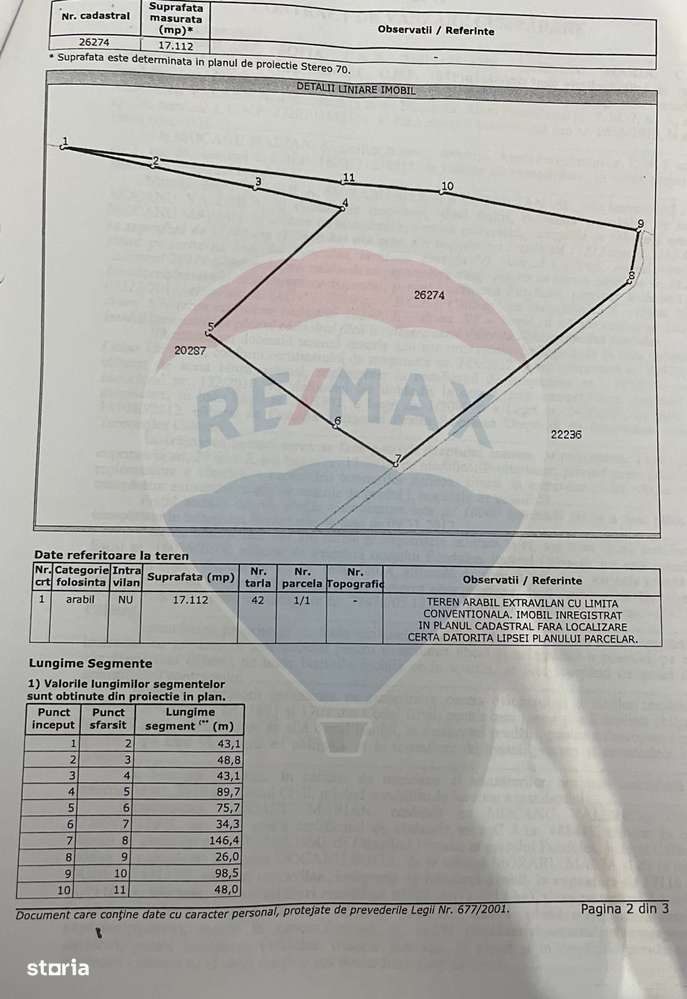 Teren 17.112 mp de vanzare Fundulea Autostrada Soarelui, A2 - Imagine principală: 4/4