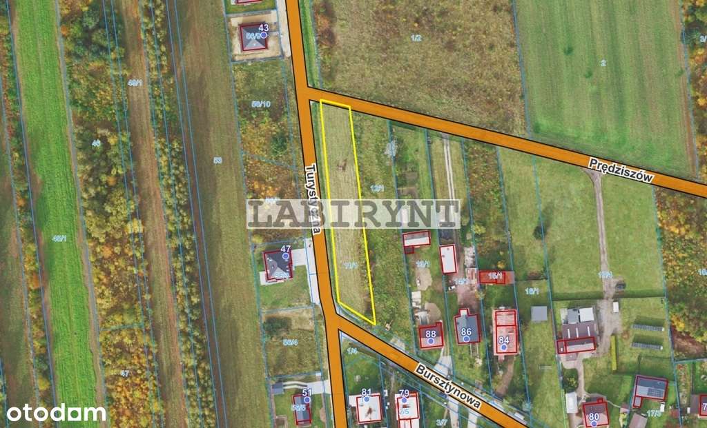 Mirów, działka budowlana, narożna, 1400m2, media-12