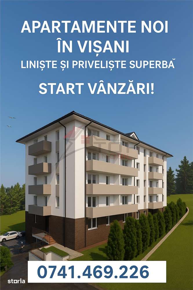 Apartament 2 camere Visan - Bucium - Imagine principală: 2/3