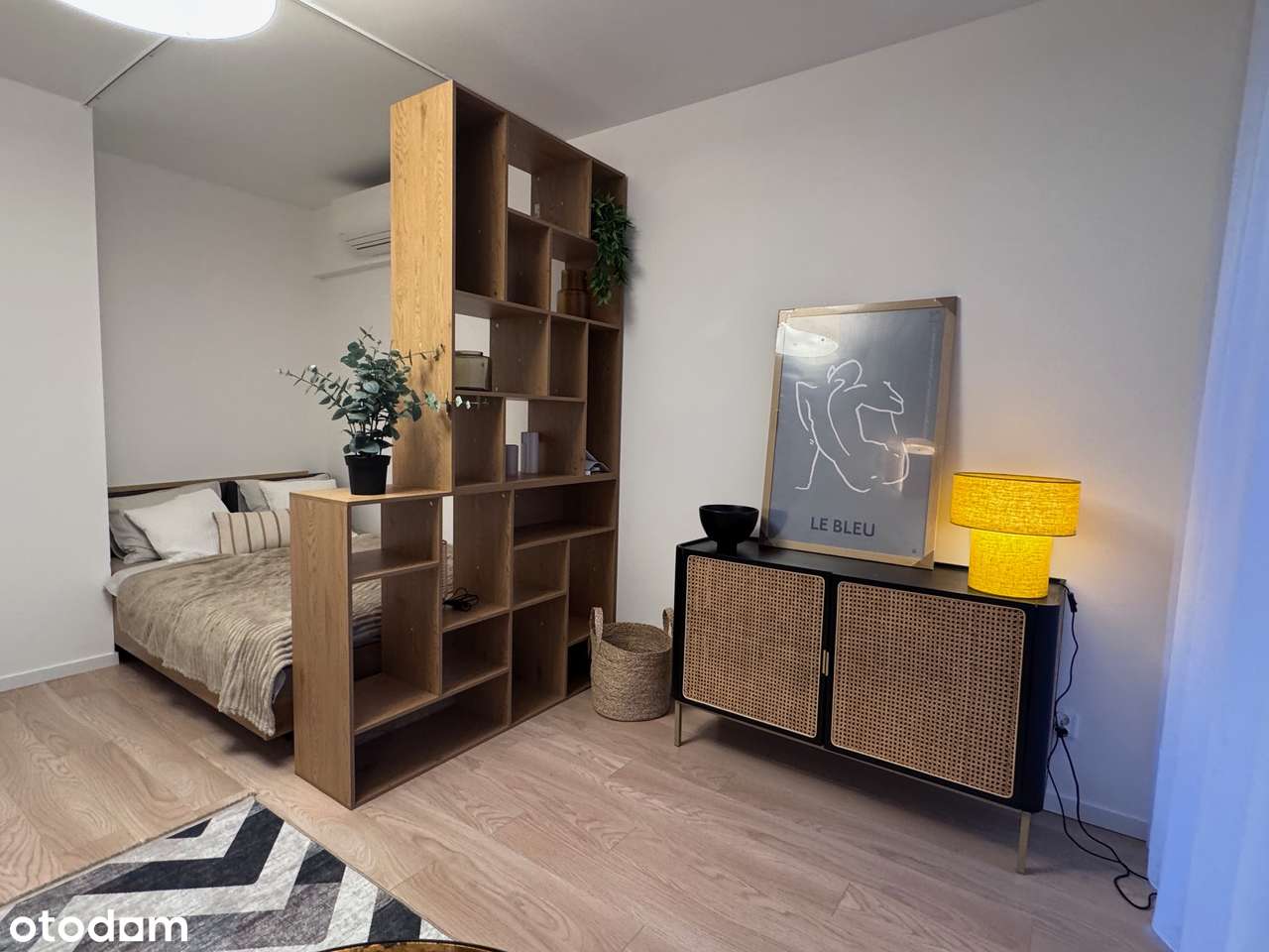 Kawalerka Browary Warszawskie Jasna, przytulna, z wydzieloną sypialnią - Pełny obrazek: 4/7