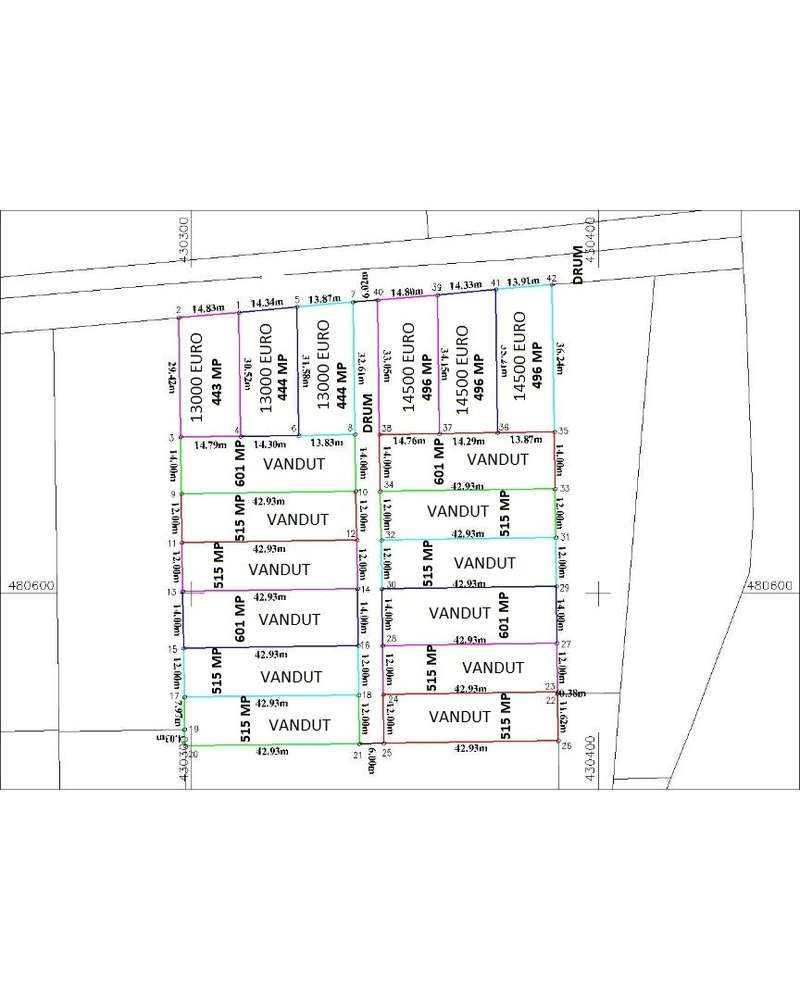 Teren, 444 m²,  - Imagine principală: 5/5