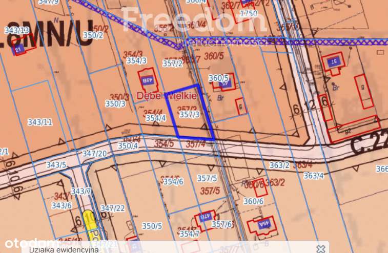 Działka 800m od stacji PKP Dębe Wielkie - Pełny obrazek: 2/6