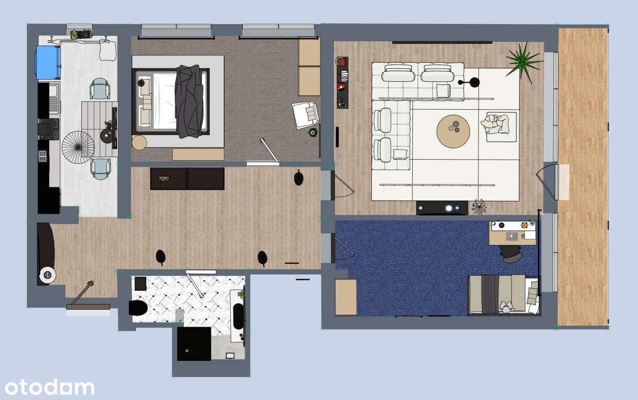 RODZINNE mieszkanie na MOKOTOWIE – 56,9 m²!-2