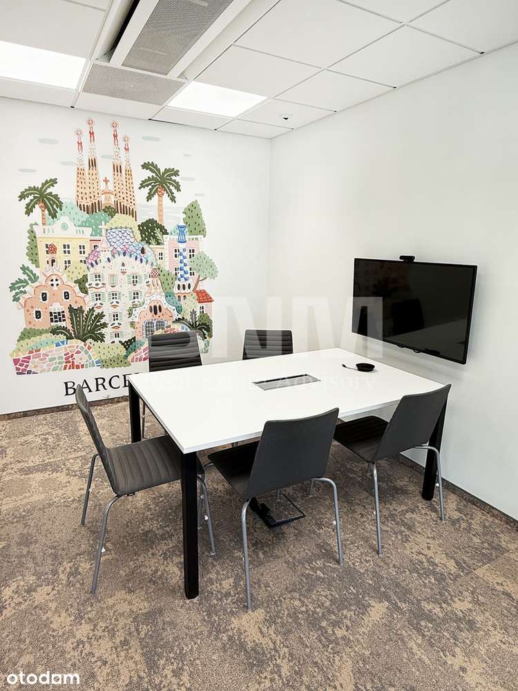 W pełni umeblowane biuro przy metrze - Pełny obrazek: 2/11
