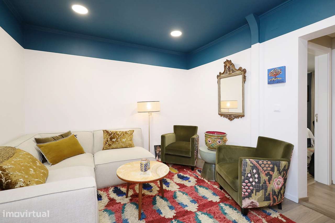 Apartamento T2  - Santos - Charme - Renovado-12