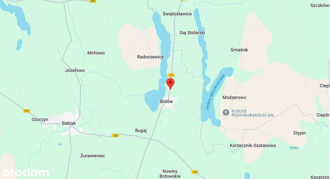 Działka budowlana nad Jeziorem Brdowskim-4