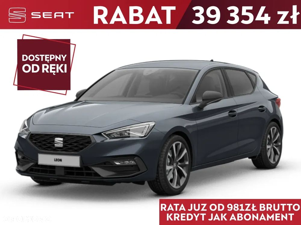 SEAT Leon FR 1.5 eTSI 150 KM DSG / RATA 981 ZŁ BRUTTO