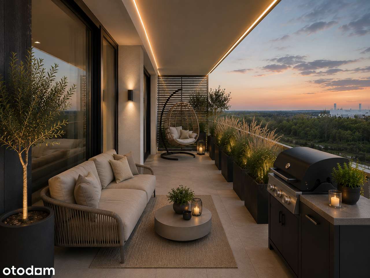 PARKING W CENIE|Duży balkon|Bezpośrednio|Zobacz na żywo