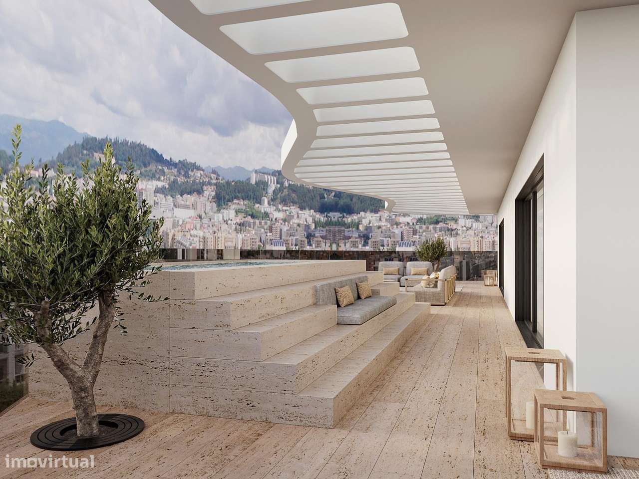 Cobertura T4 de Luxo com Terraço Panorâmico em Fraião, Braga-31