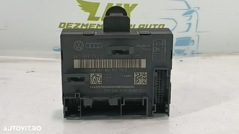 Modul usa dreapta fata 8k0959792d Audi A4 B8/8K  [din 2007 pana  2011 - 1