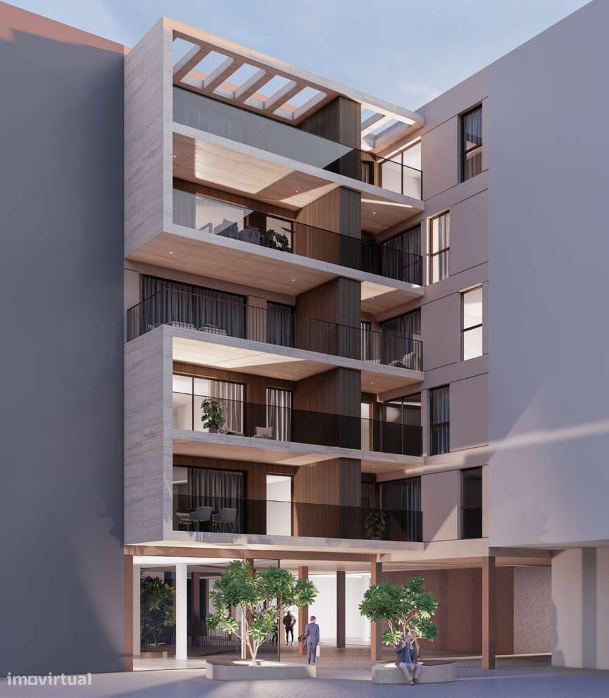 Apartamento T2 novo Real-7