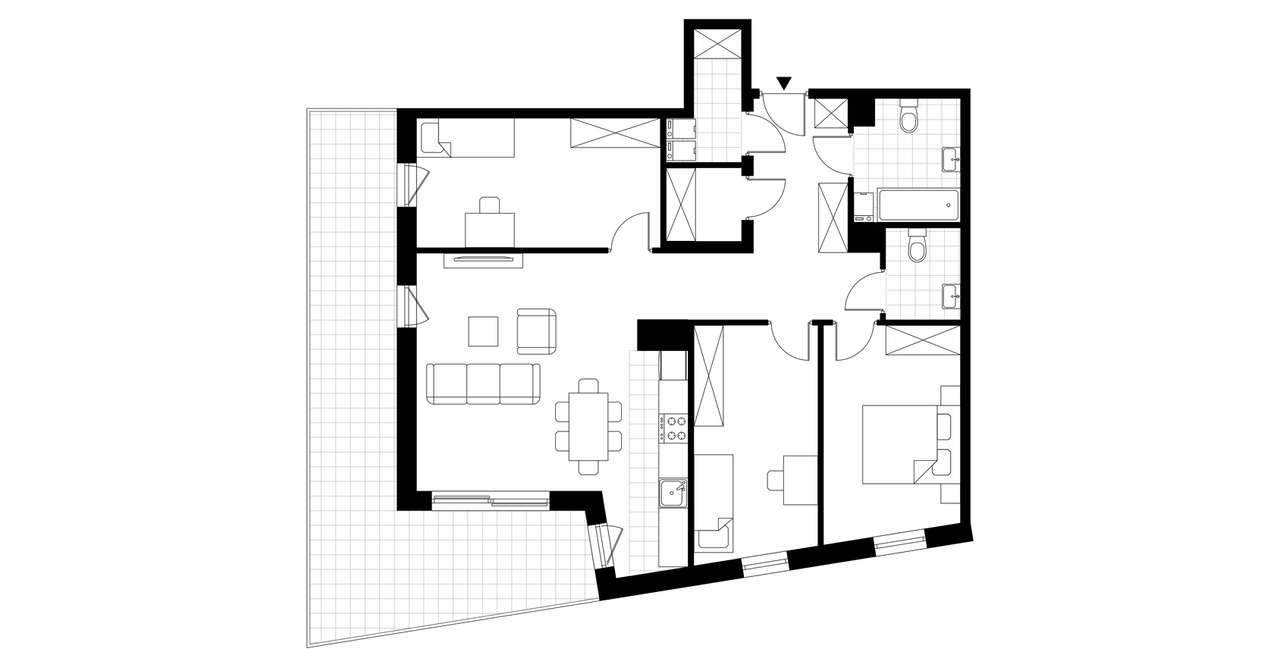 Vanda Park | mieszkanie 4-pok.| B.2.10 - Pełny obrazek: 4/9