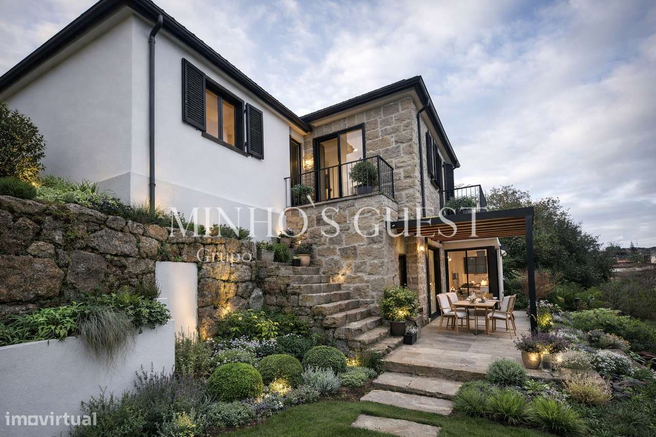 Moradia V4 Rústica com vistas para a Montanha - Ponte da Barca, Viana - Grande imagem: 4/39