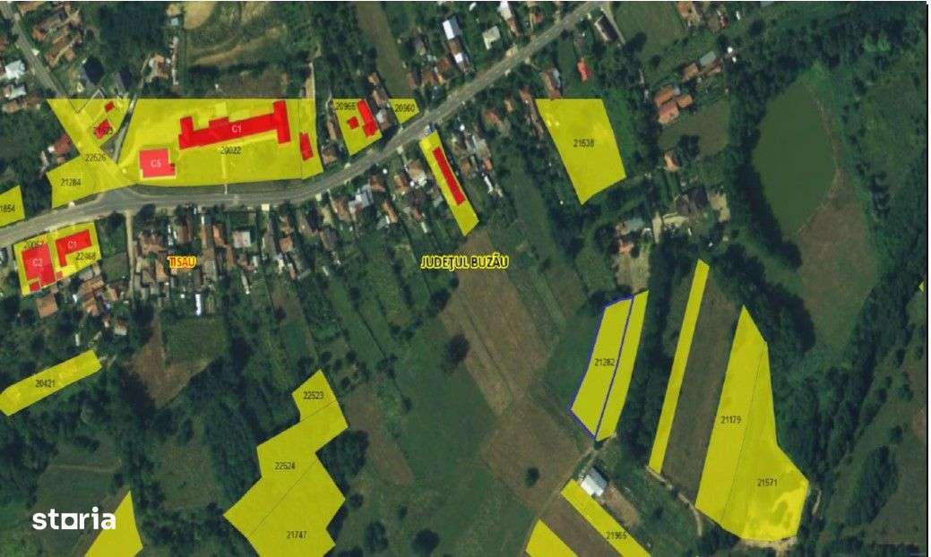 Teren extravilan arabil Tisau, ID: R2590475 - Imagine principală: 4/10
