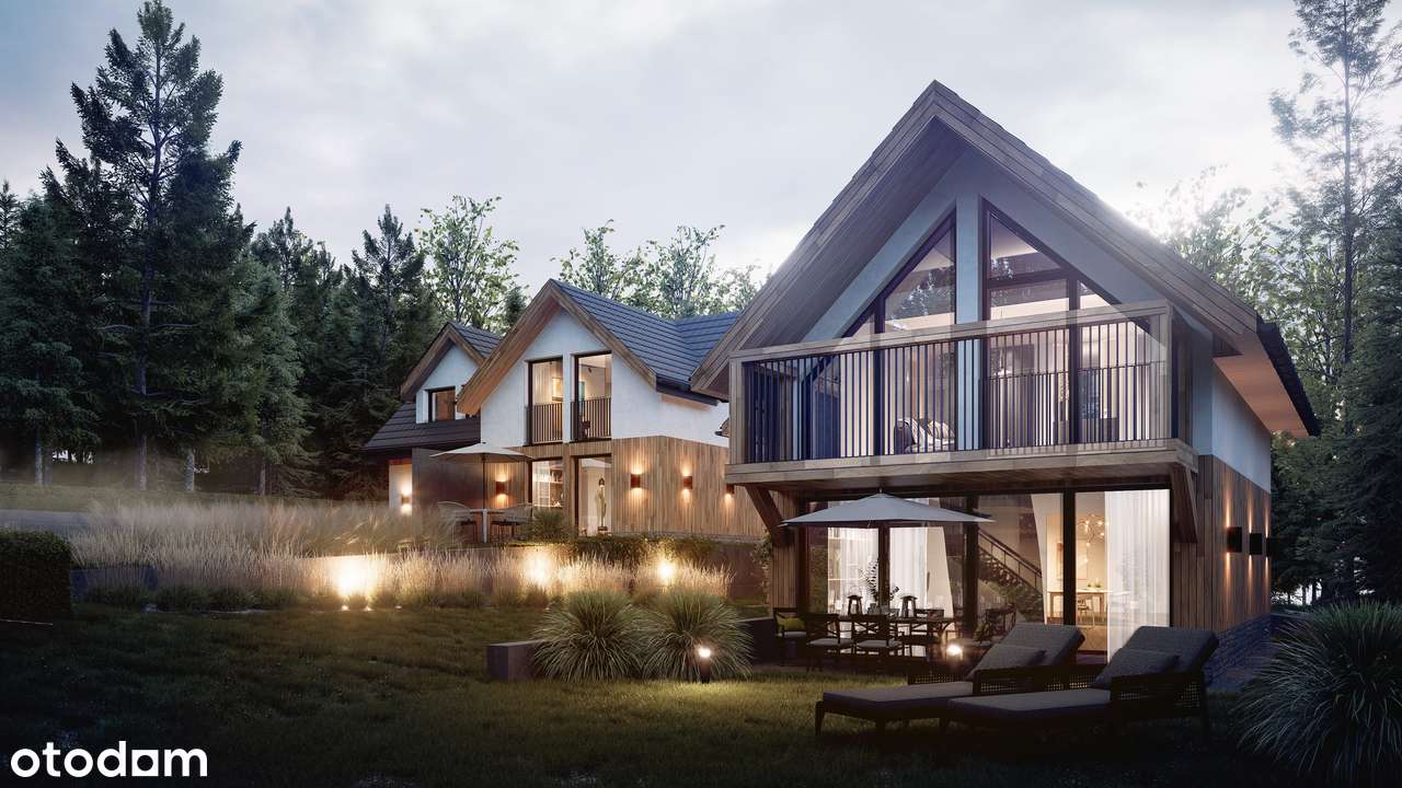 Nowoczesna inwestycja 3 domy Szklarska Poręba - PREMIUM prywatne sauny - Pełny obrazek: 2/20