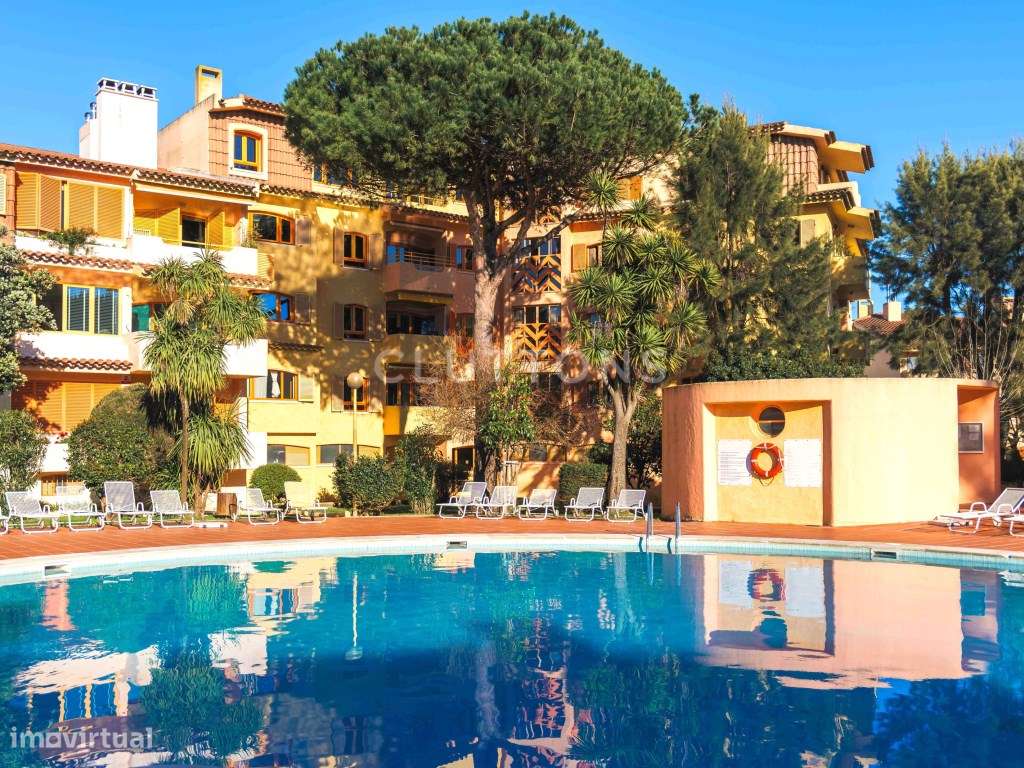 Apartamento T2, garagem, condomínio com jardim, piscina e campo de ...-32