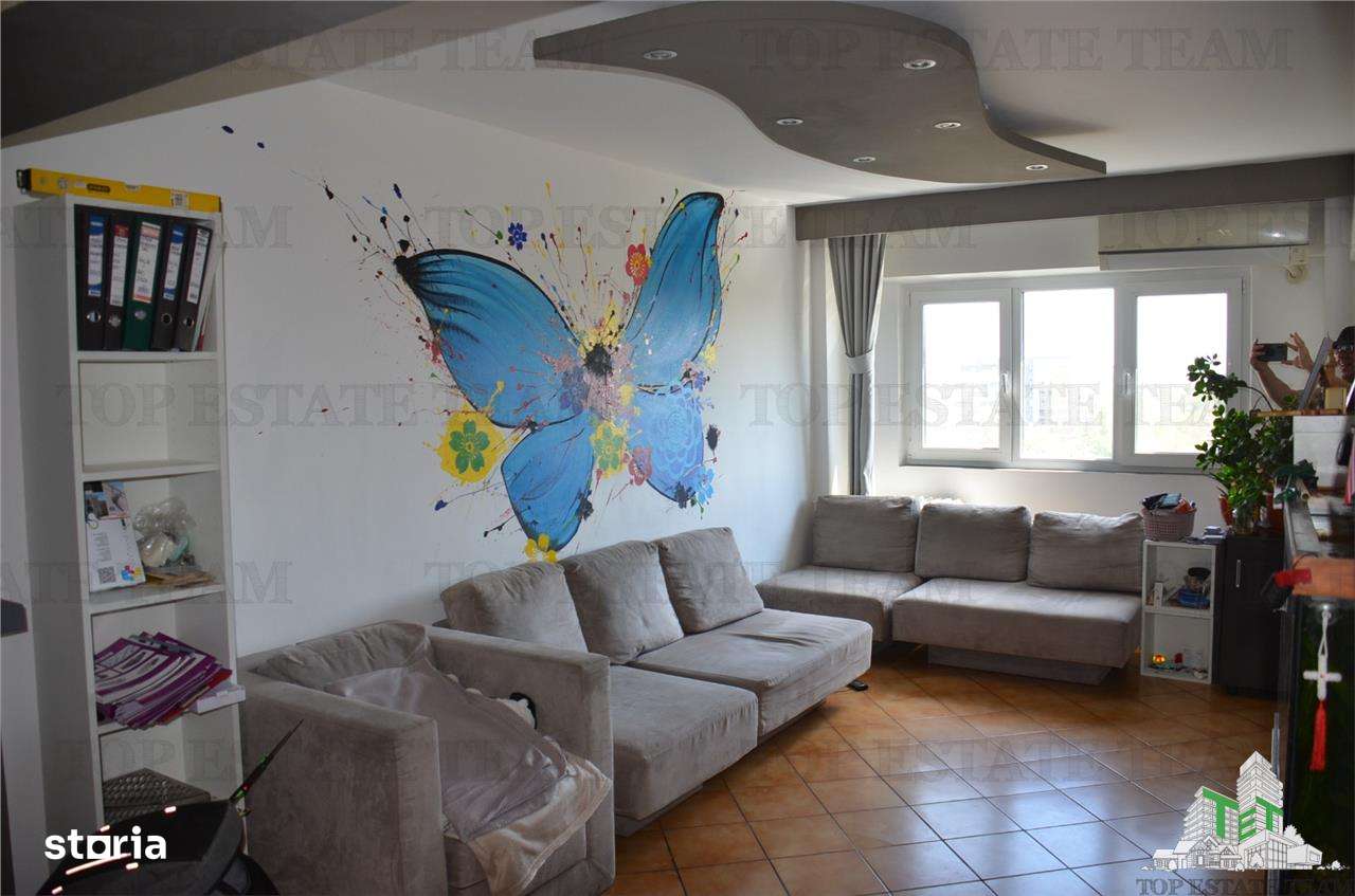 Apartament fabulos din 1984 cu 4 camere, 2 bai si 2 balcoane, etaj 810