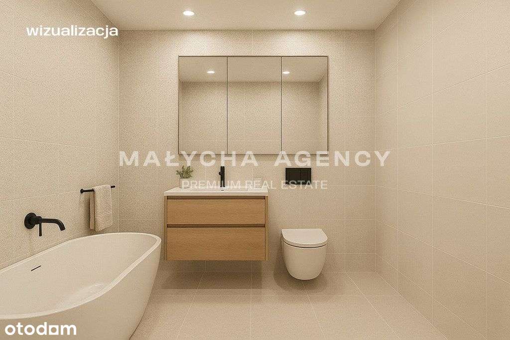 Narożny apartament z balkonem 44 m² w Mysiadle - Pełny obrazek: 4/6