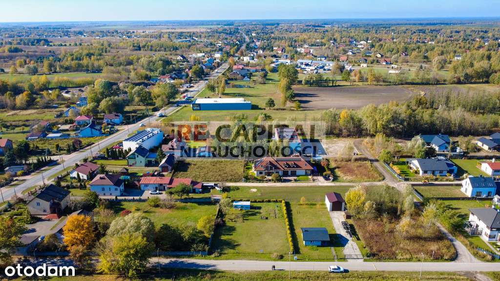 Działka 1200m usługowo mieszkaniowa Borzęcin Mały-1