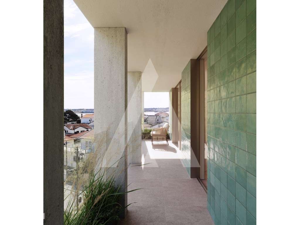 Apartamento T2 novo - praia da Barra-11