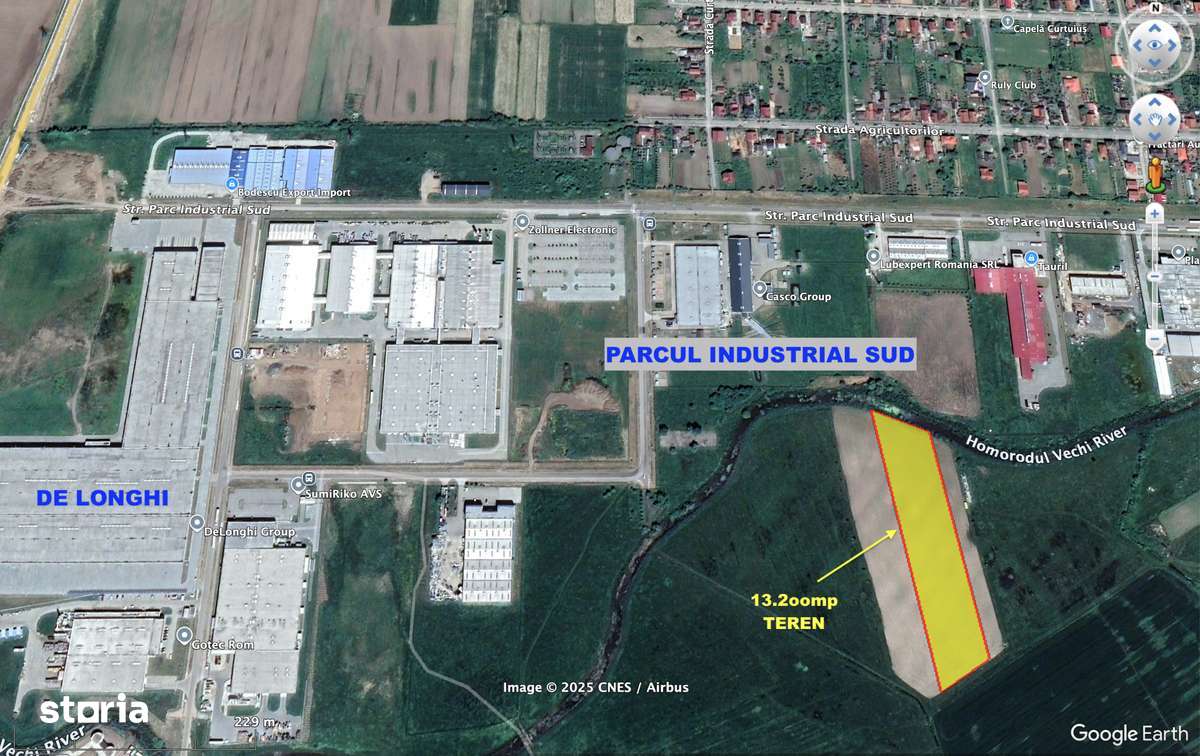 6.6oo mp teren lipit de Parcul Industrial SUD SATU MARE-0