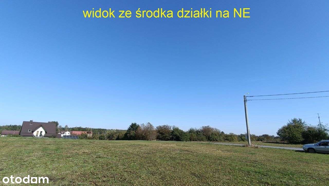 działka budowlana z WZką asfalt prąd wodociąg-4