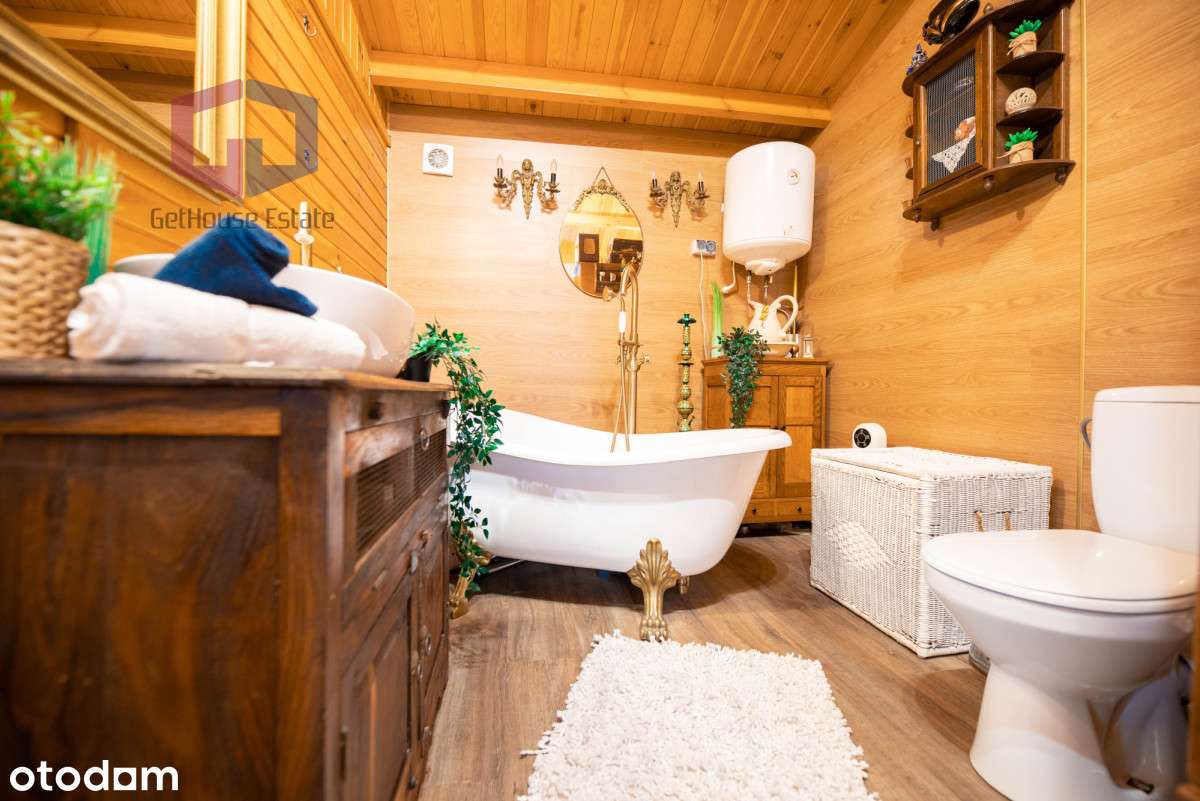 Domek na dużej działce w otulinie drzew, Łukta - Pełny obrazek: 5/16