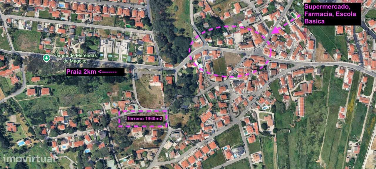 Lote urbano com projeto aprovado de terreno soalheiro no Magoito- pert - Grande imagem: 4/25